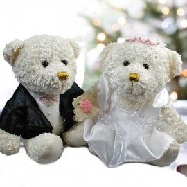 Add On, Deluxe Elegance Wedding Bears 