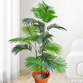 Artificial Palm Tree 115cm With Plastic Pot