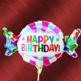 Add-on Sweet Shape Happy Birthday 9 inches foil balloon