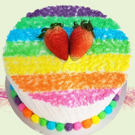 Add-On Rainbow Cake 0.5 kg