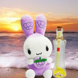 Bunny & Message-in-a-Bottle