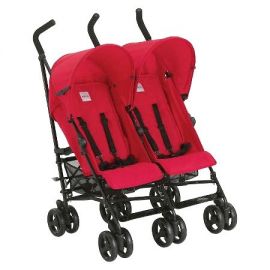 INGLESINA Twin Swift Twin Double Stroller - Red Color