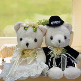 Add-on 8 Inches Wedding Bears